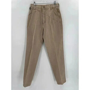 Vintage Wrangler Jeans Women's Size 13/14 (30"X 33") Beige Denim Cowgirl Rodeo